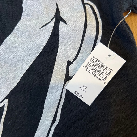 NWT Disney Tim Burtons Nightmare Before Christmas Zero Sweatshirt SZ M - Picture 5 of 6